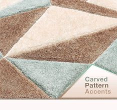 Soft Beige Handwoven Hall Carpet